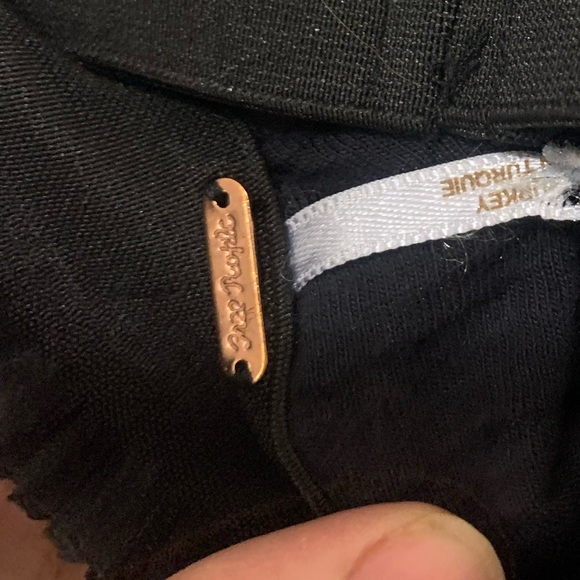 Free People Skirts | Free People Camden Corduroy Mini Skirt | Color: Black | - Picture 6 of 6